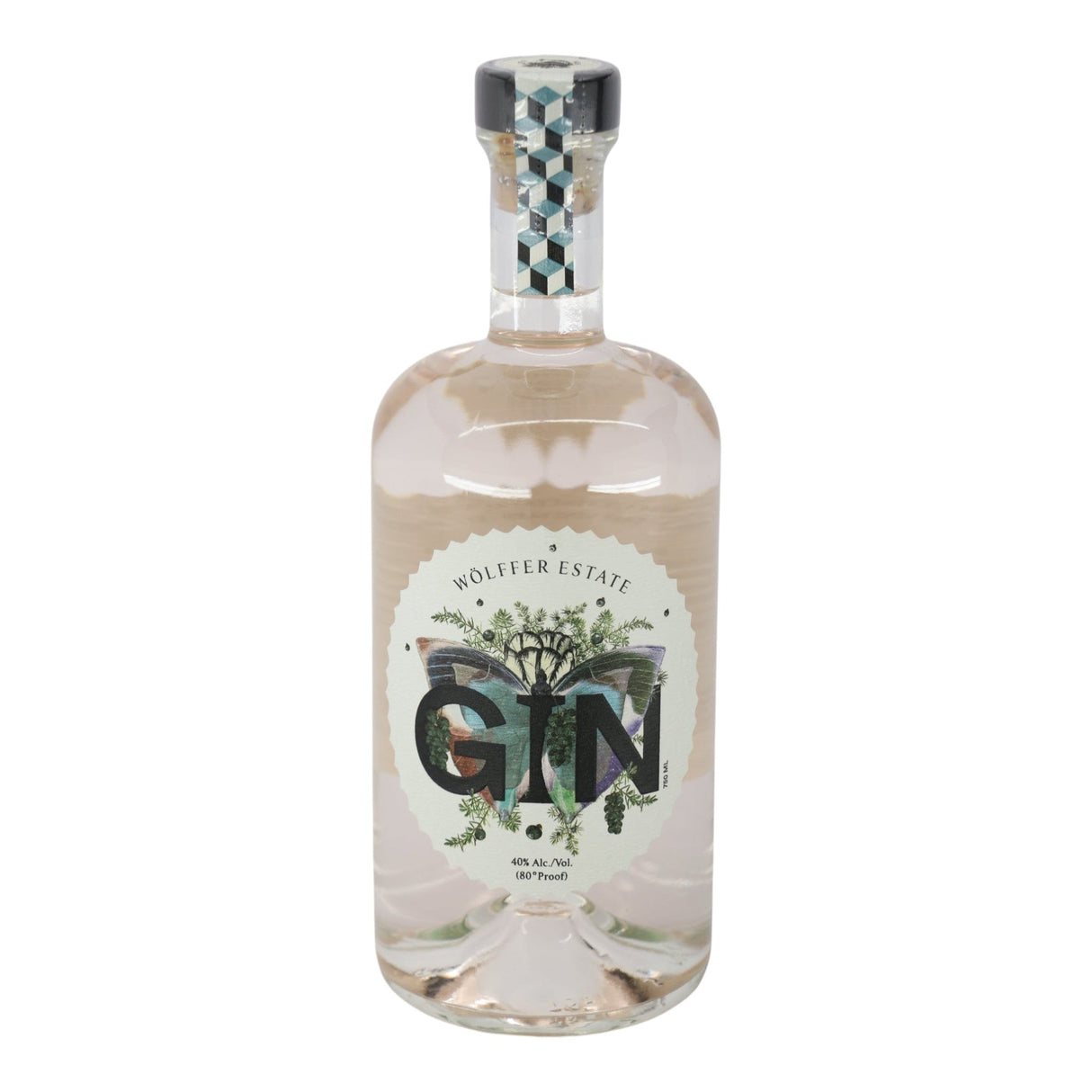 Wolffer Estate Pink Gin 750mL american gin bottle from USA