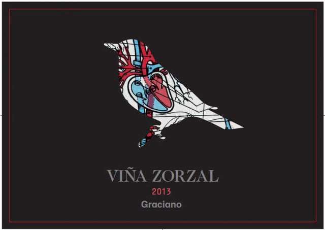 Vina Zorzal Navarra Graciano 2023 red wine bottle 750mL from Spain
