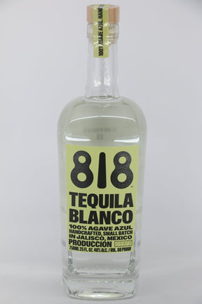 818 Blanco Tequila 750mL bottle from Mexico