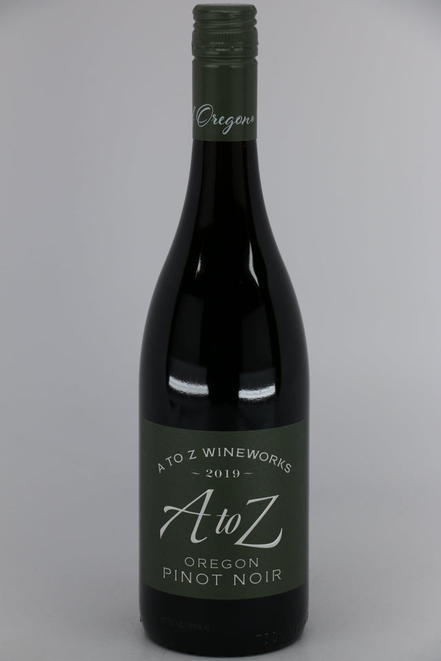 A to Z Pinot Noir 2022 red wine bottle 750mL from USA