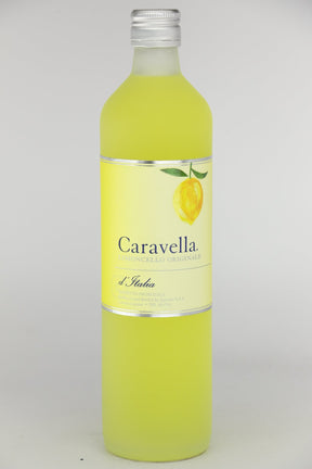 Caravella Limoncella 750mL fruit liqueur bottle from Italy