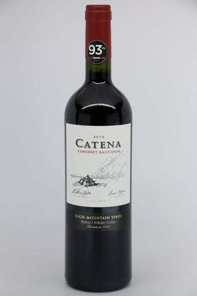 Catena Mendoza Cabernet Sauvignon 2021 red wine bottle 750mL from Argentina