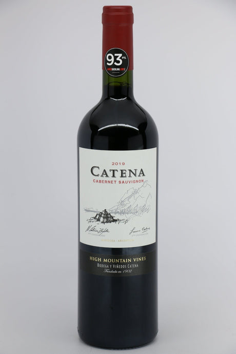 Catena Mendoza Cabernet Sauvignon 2021 red wine bottle 750mL from Argentina