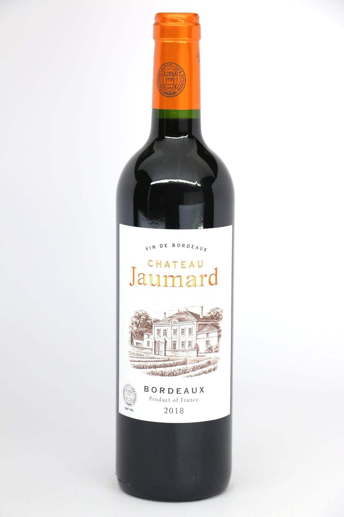 Chateau Jaumard Bordeaux Kosher 2022 red wine bottle 750mL from France