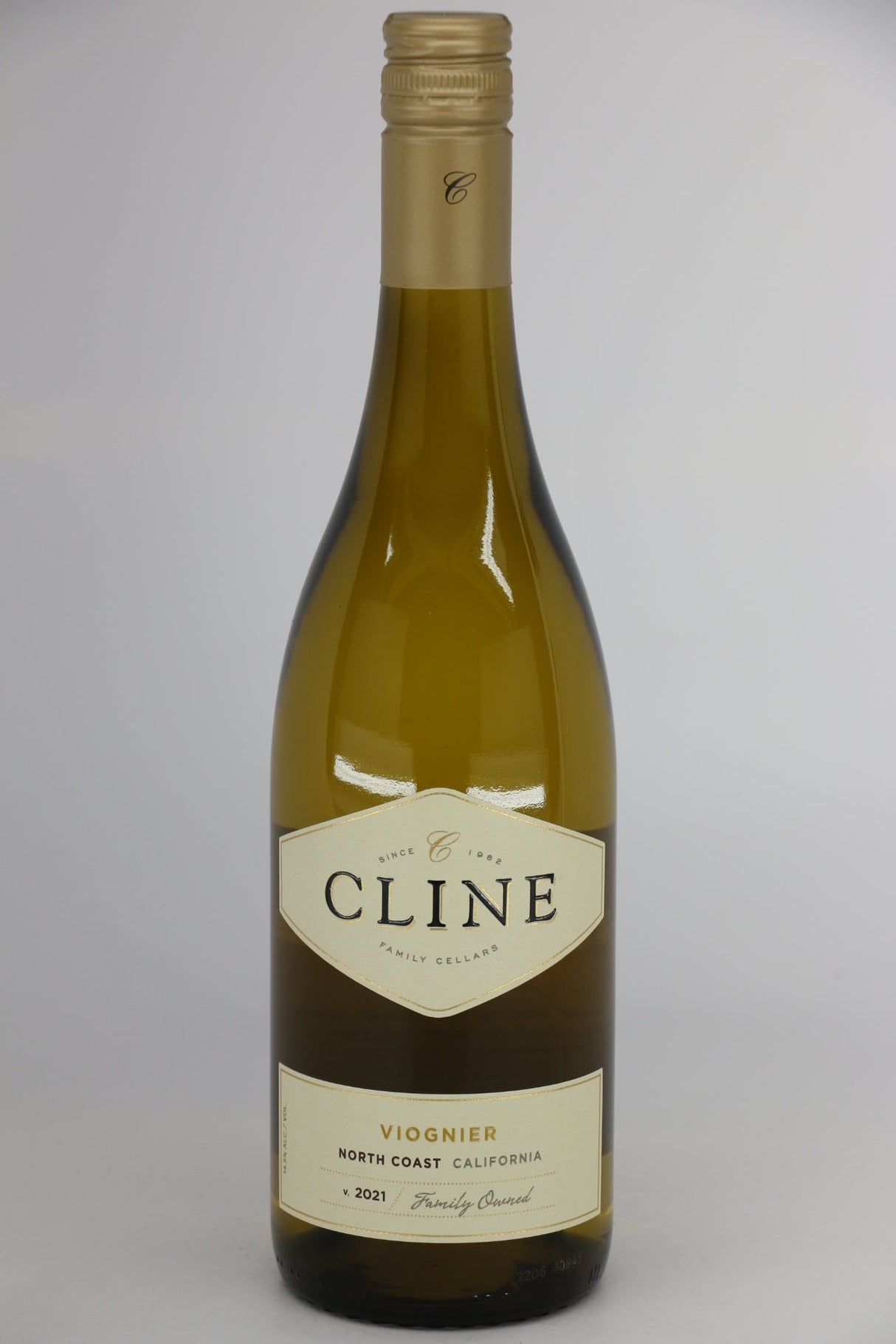 Cline Viognier North Coast 2022 white wine bottle 750mL from USA