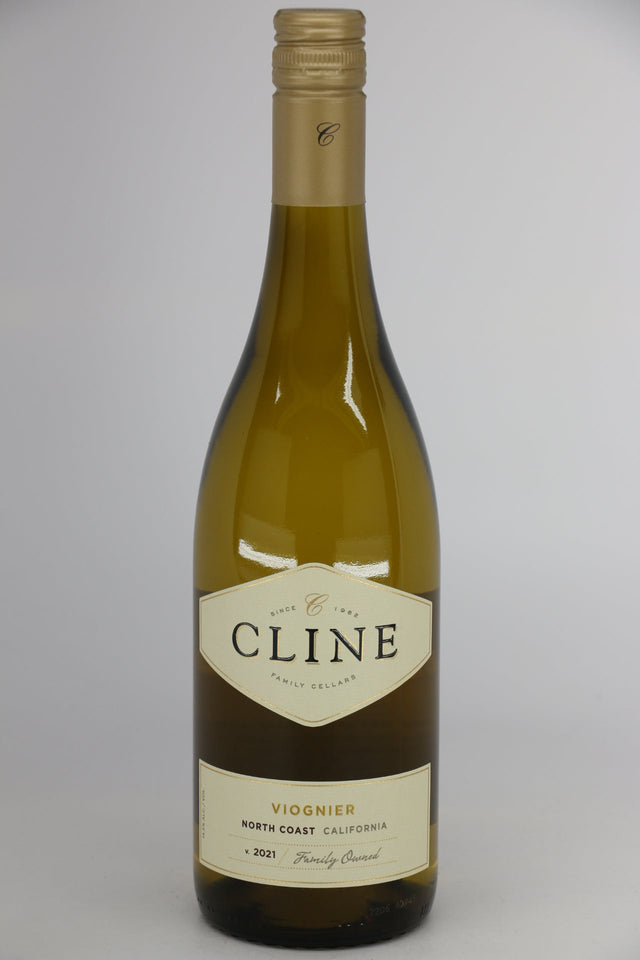 Cline Viognier North Coast 2022 white wine bottle 750mL from USA