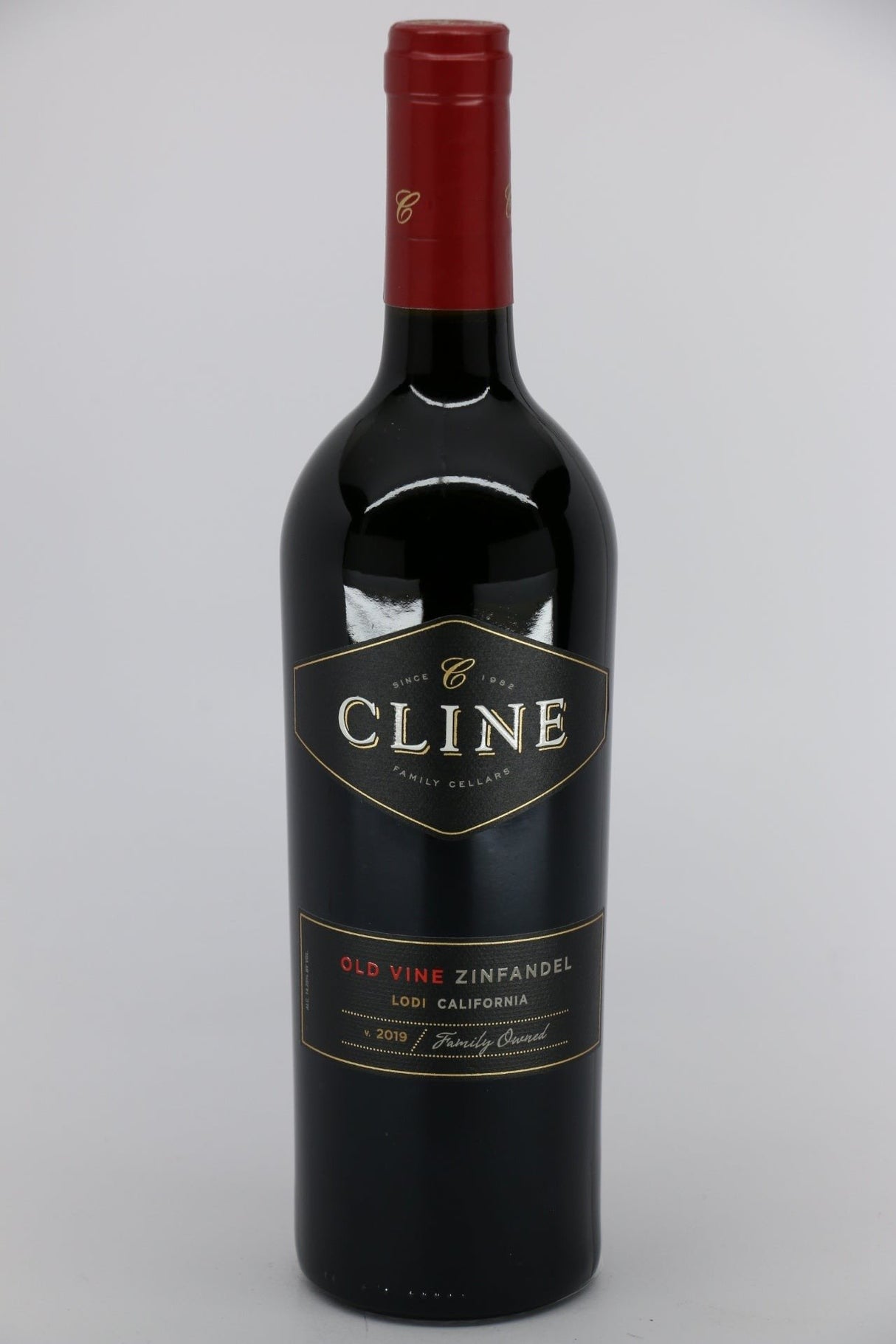 Cline Old Vine California Zinfandel 2022 red wine bottle 750mL from USA