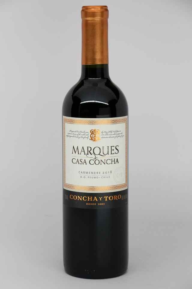 Concha y Toro Marques de Casa Concha Maipo Valley Carmenere 2023 red wine bottle 750mL from Chile