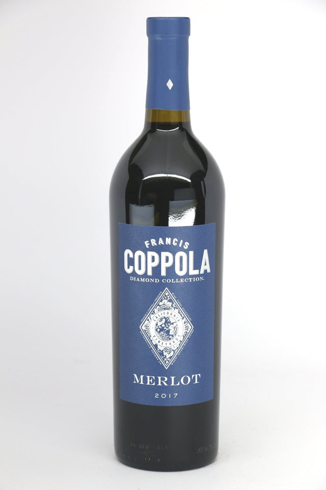 Coppola Merlot Diamond Collection Napa Valley 2021 red wine bottle 750mL from USA