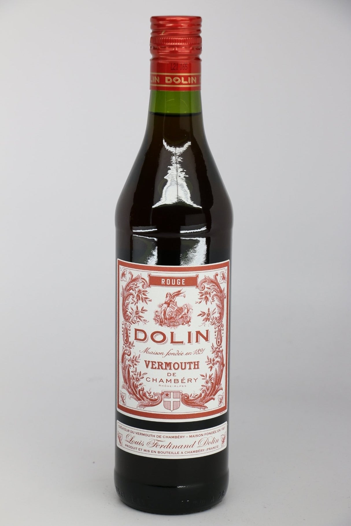 Dolin Vermouth de Chambery Rouge 750mL vermouth sweet bottle from France
