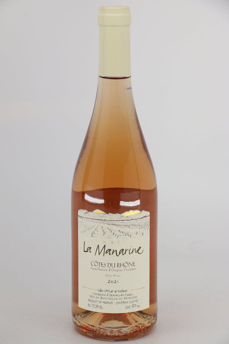 Domaine La Manarine Cotes du Rhone Rose 2024 bottle 750mL from France