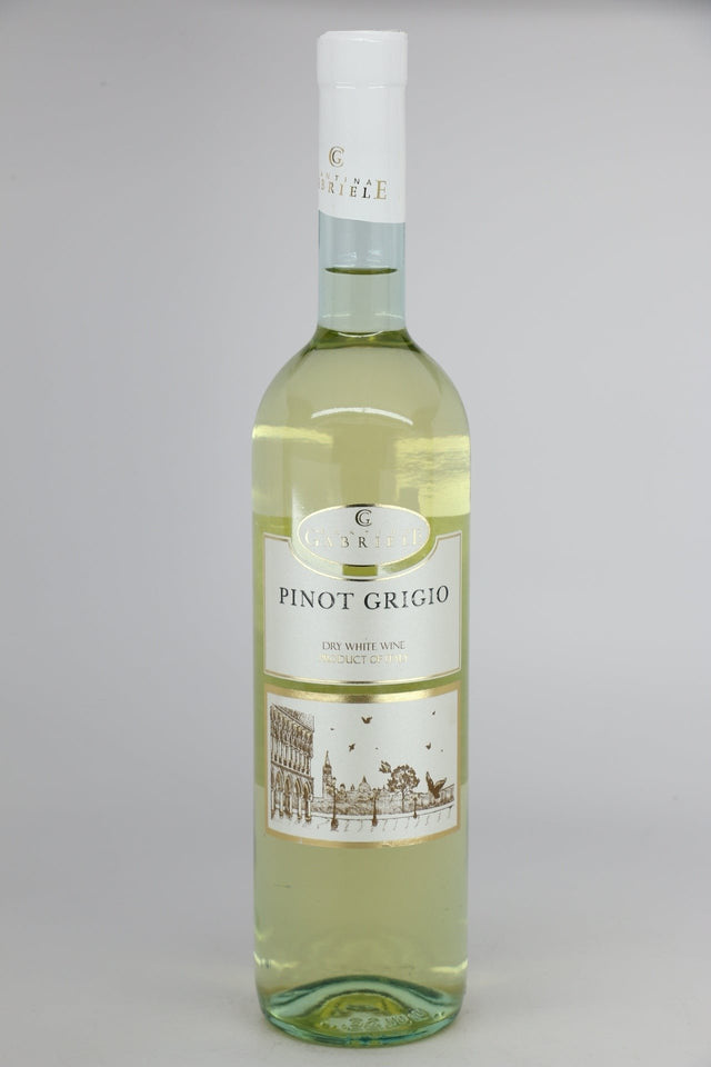 Cantina Gabriele Pinot Grigio Kosher Mevushal white wine bottle 750mL from Israel