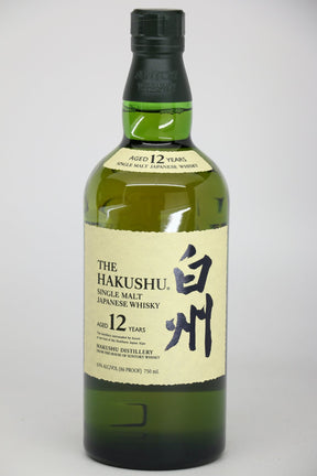 Hakushu 12 Year "100th Anniversary Limited Edition" Single Malt Japanese Whiskey 750mL bottle