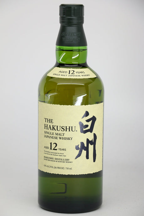 Hakushu 12 Year "100th Anniversary Limited Edition" Single Malt Japanese Whiskey 750mL bottle