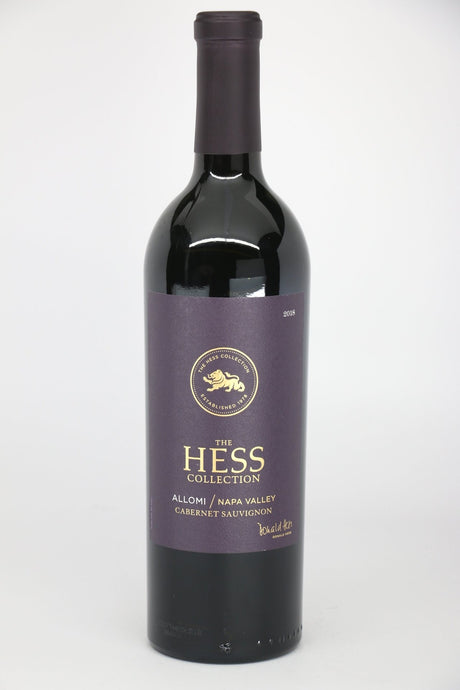 Hess Allomi Cabernet Sauvignon Napa Valley 2022 red wine bottle 750mL from USA