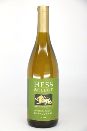 Hess Select Chardonnay Monterey 2021 white wine bottle 750mL from USA