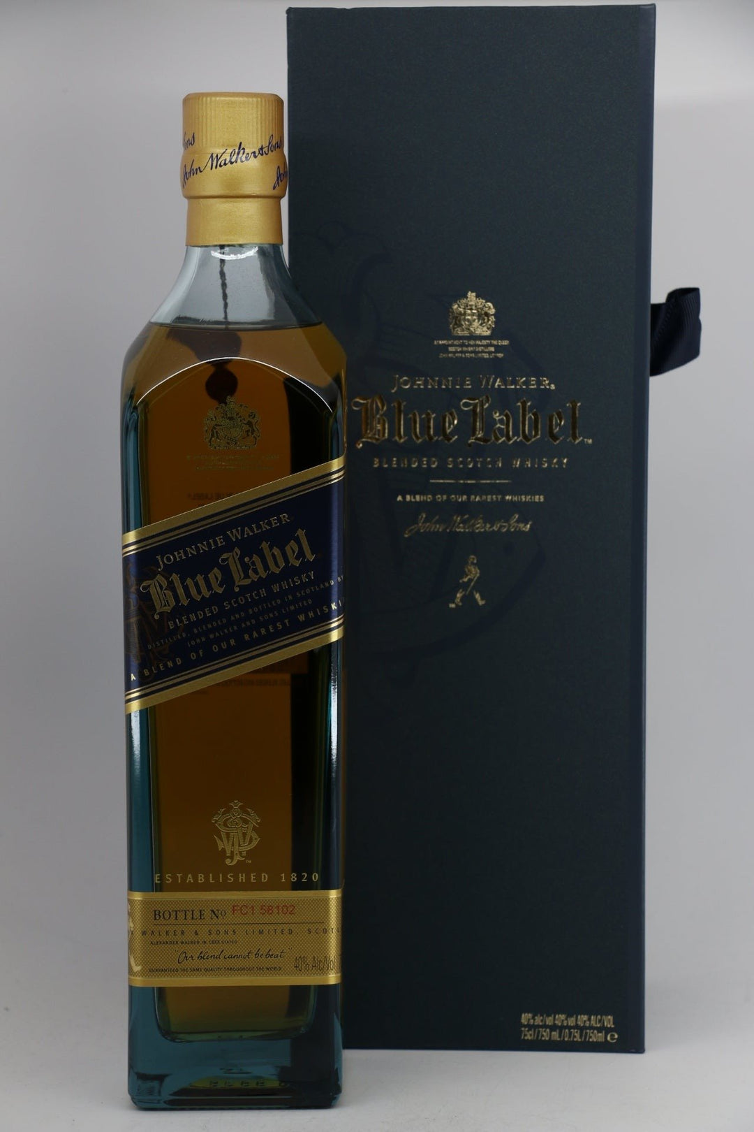 Johnnie Walker Blue Label Blended Scotch Whiskey 750mL