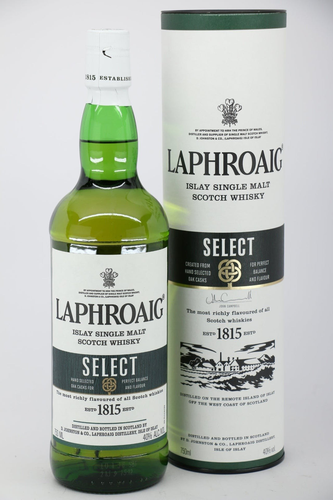 Laphroaig Select Single Malt Scotch Whiskey, Islay 750mL – PJ Wine