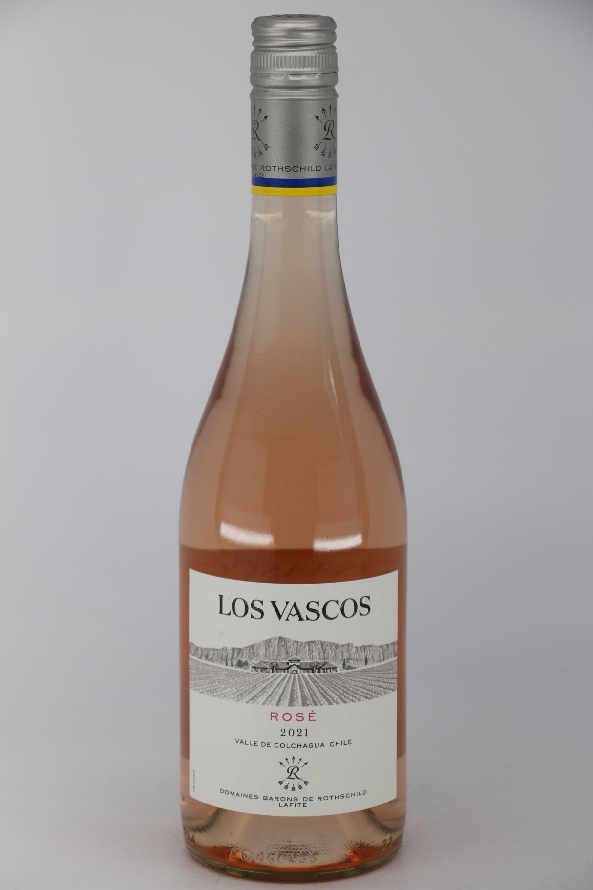 Los Vascos Colchagua Valley Rose 2021 bottle from Chile