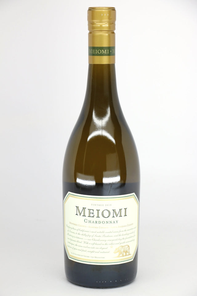 Meiomi Sonoma County-Monterey-Santa Barbara Chardonnay 2021 white wine bottle 750mL from USA