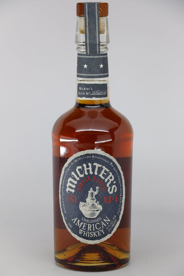 Michter's Small Batch Straight Whiskey 750mL bourbon whiskey bottle from USA