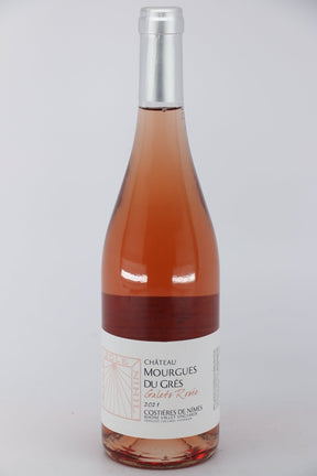 Chateau Mourgues Du Gres Costieres de Nimes Galets Rose 2023 bottle 750mL from France