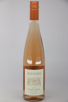 Ravines Wines Cellar Dry Pinot Rose Finger Lakes 2024 bottle 750mL from USA
