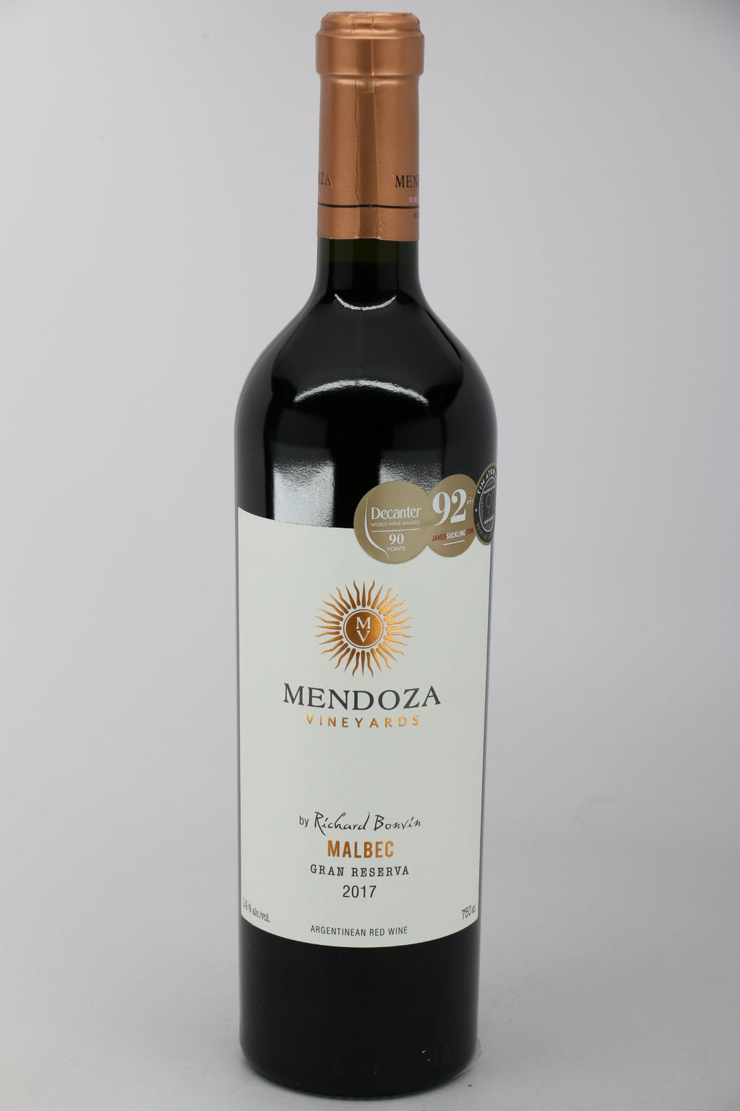 Richard Bonvin Mendoza Vineyards Gran Reserva Malbec 2021 – PJ