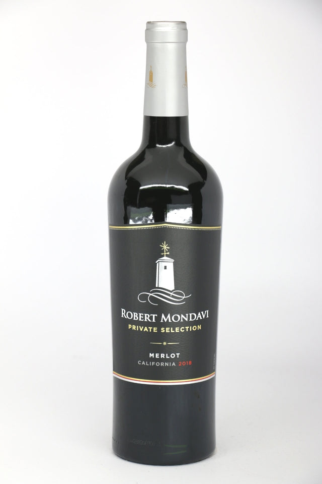 Robert Mondavi Merlot Private Selection California red wine bottle 750mL from USA