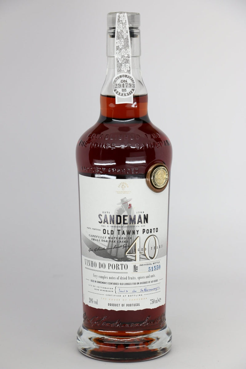 Sandemans Old Tawny Port 40 Year 750mL – PJ Wine, Inc.