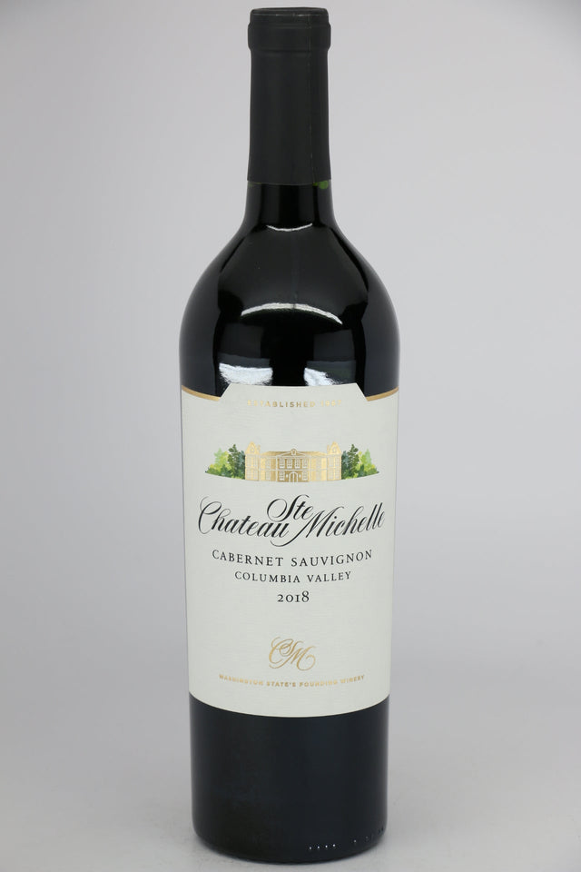 Chateau Ste. Michelle Columbia Valley Cabernet Sauvignon 2021 red wine bottle 750mL from USA