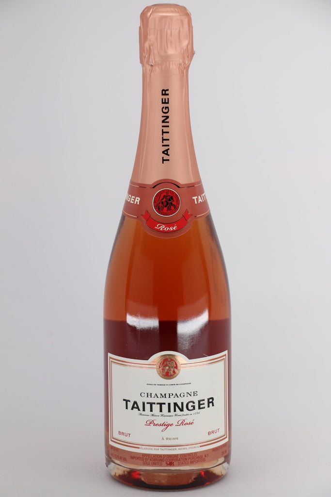 NV Brut Champagne PJ Wine, Rose – Prestige Taittinger