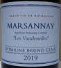 Domaine Bruno Clair Les Vaudenelles Marsannay Rouge 2019 bottle 750mL from France